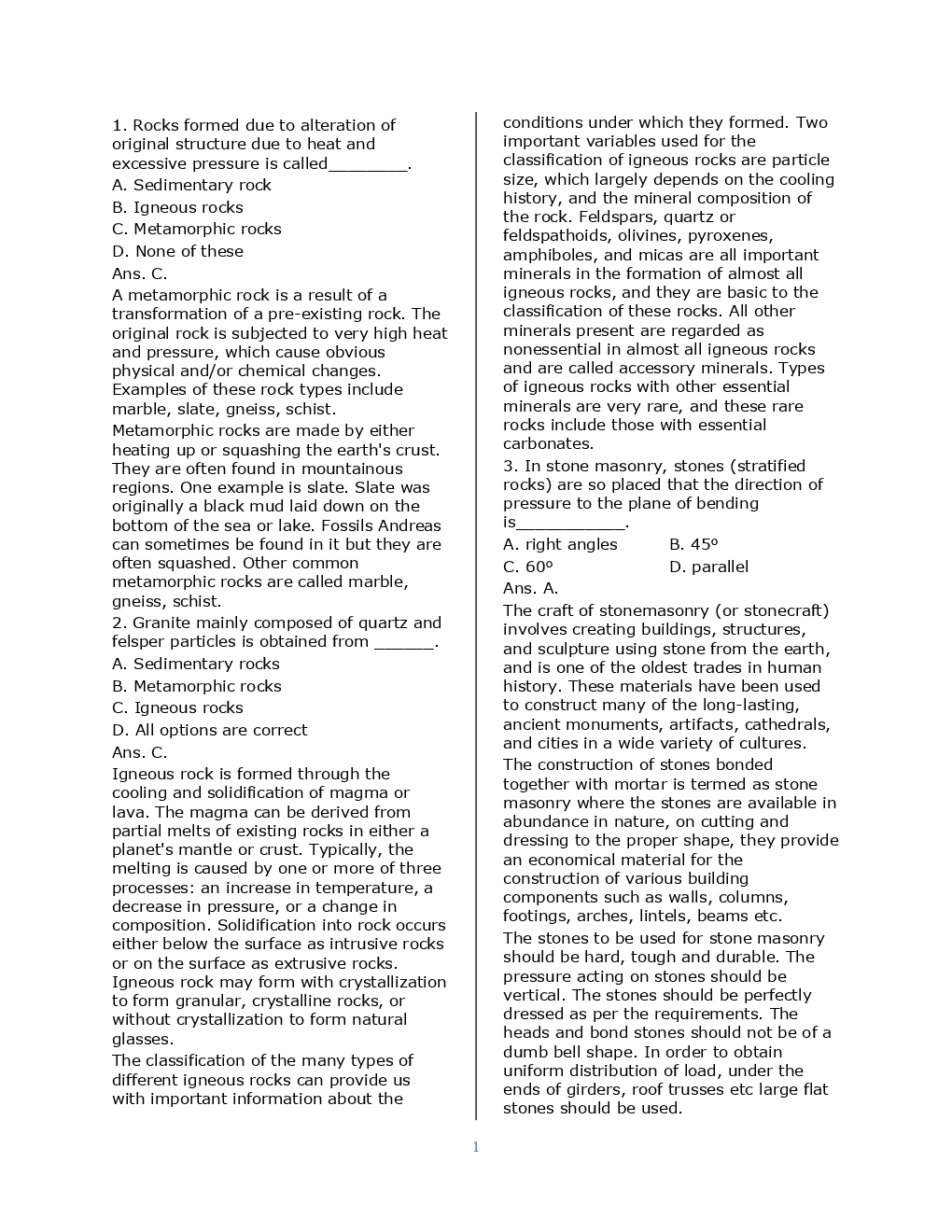 SSC JE Civil Previous Year Question Paper With Solution 2016 Set-10 - Page 2