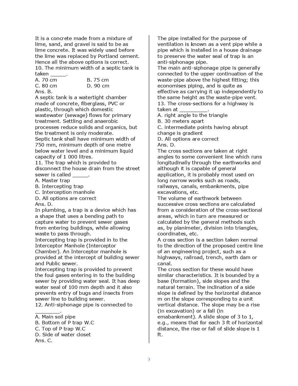 SSC JE Civil Previous Year Question Paper With Solution 2016 Set-10 - Page 4