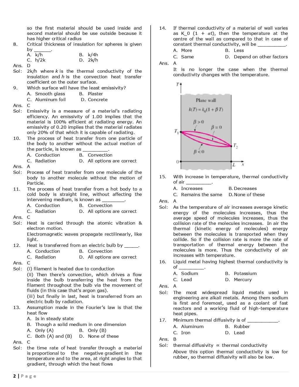 SSC JE Mechnical Previous Year Question Paper With Solution 2016 Set-1 - Page 3