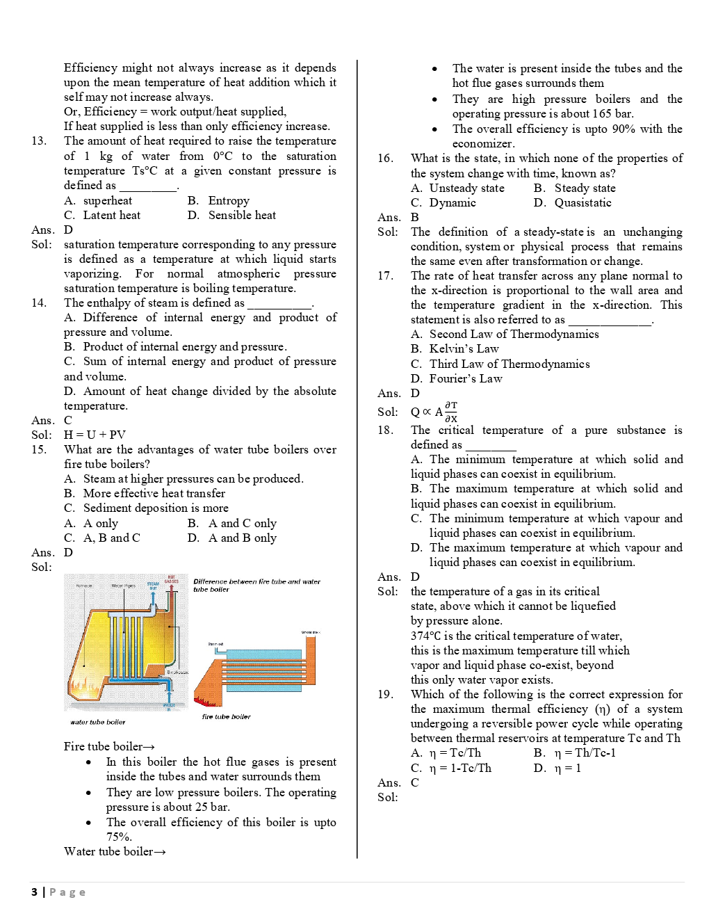 SSC JE Mechnical Previous Year Question Paper With Solution 2016 Set-3 - Page 4