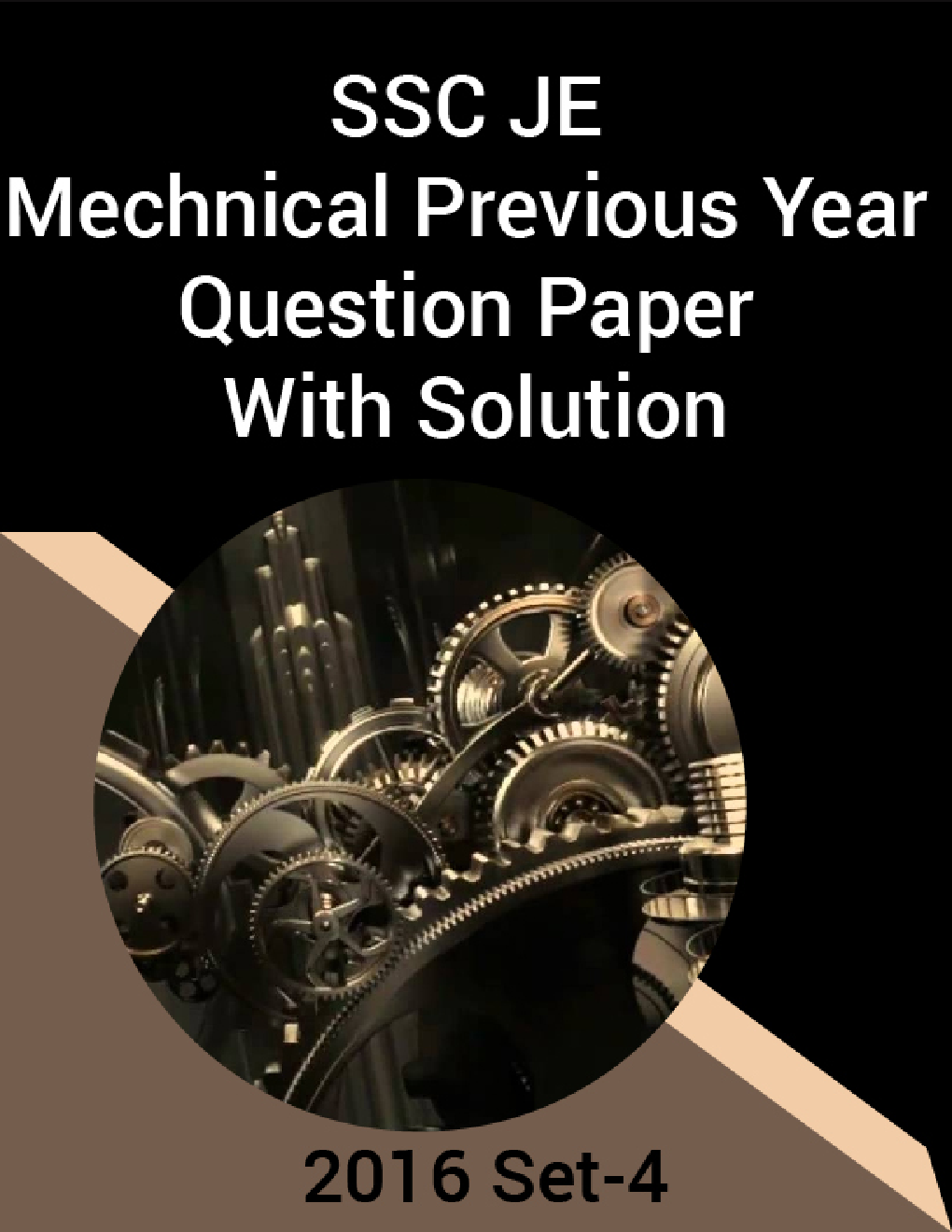 SSC JE Mechnical Previous Year Question Paper With Solution 2016 Set-4 - Page 1