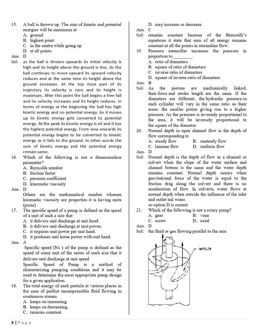 SSC JE Mechnical Previous Year Question Paper With Solution 2016 Set-4 - Page 4