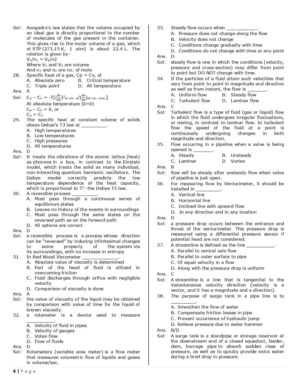 SSC JE Mechnical Previous Year Question Paper With Solution 2016 Set-5 - Page 5