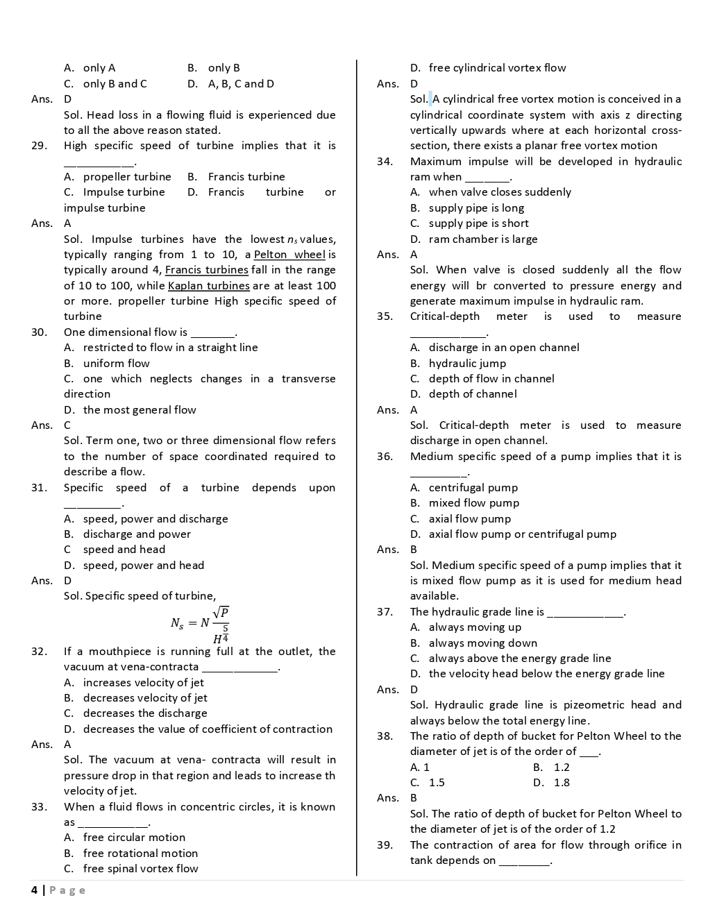SSC JE Mechnical Previous Year Question Paper With Solution 2016 Set-6 - Page 5
