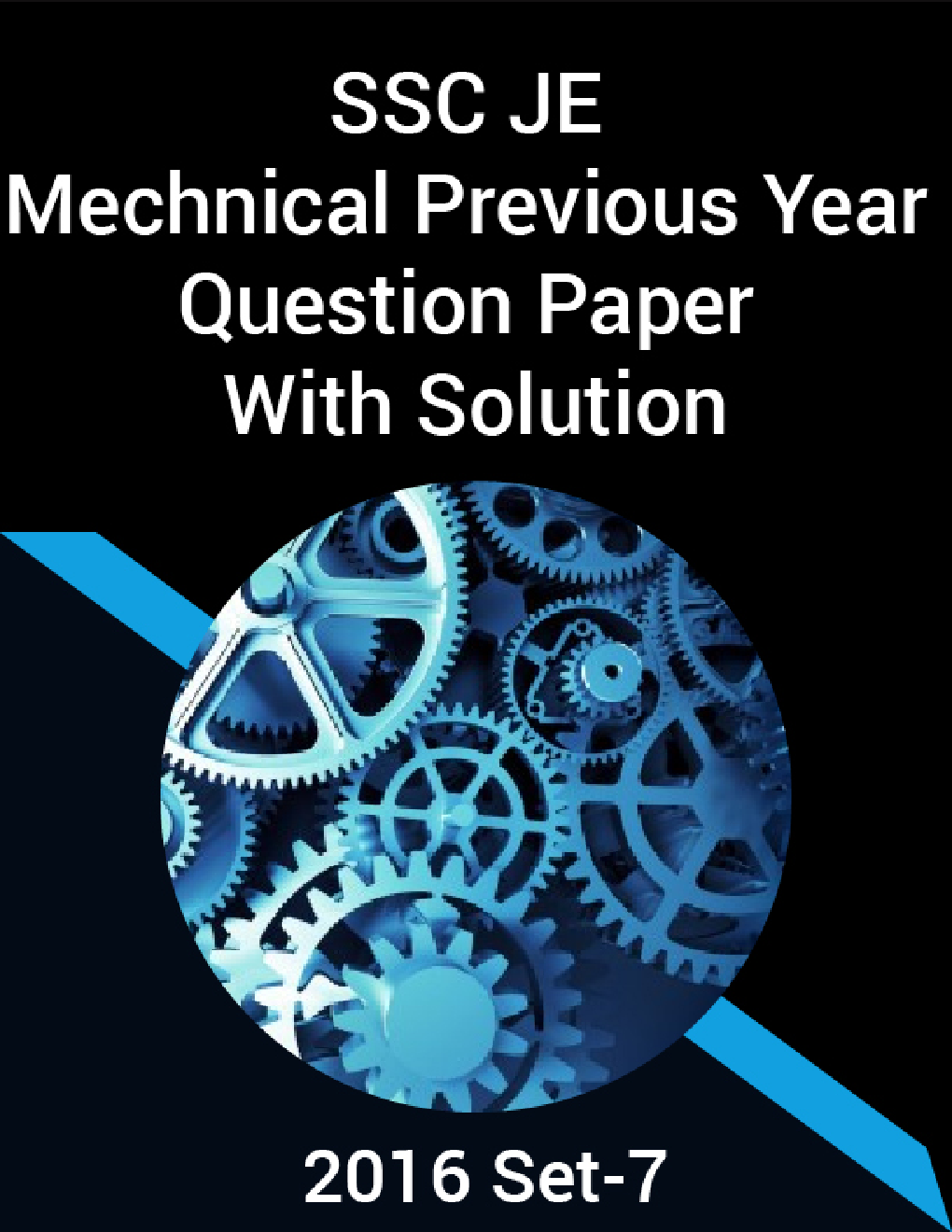 SSC JE Mechnical Previous Year Question Paper With Solution 2016 Set-7 - Page 1