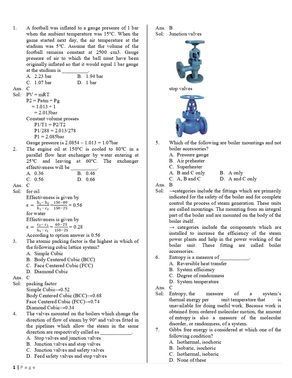 SSC JE Mechnical Previous Year Question Paper With Solution 2016 Set-7 - Page 2