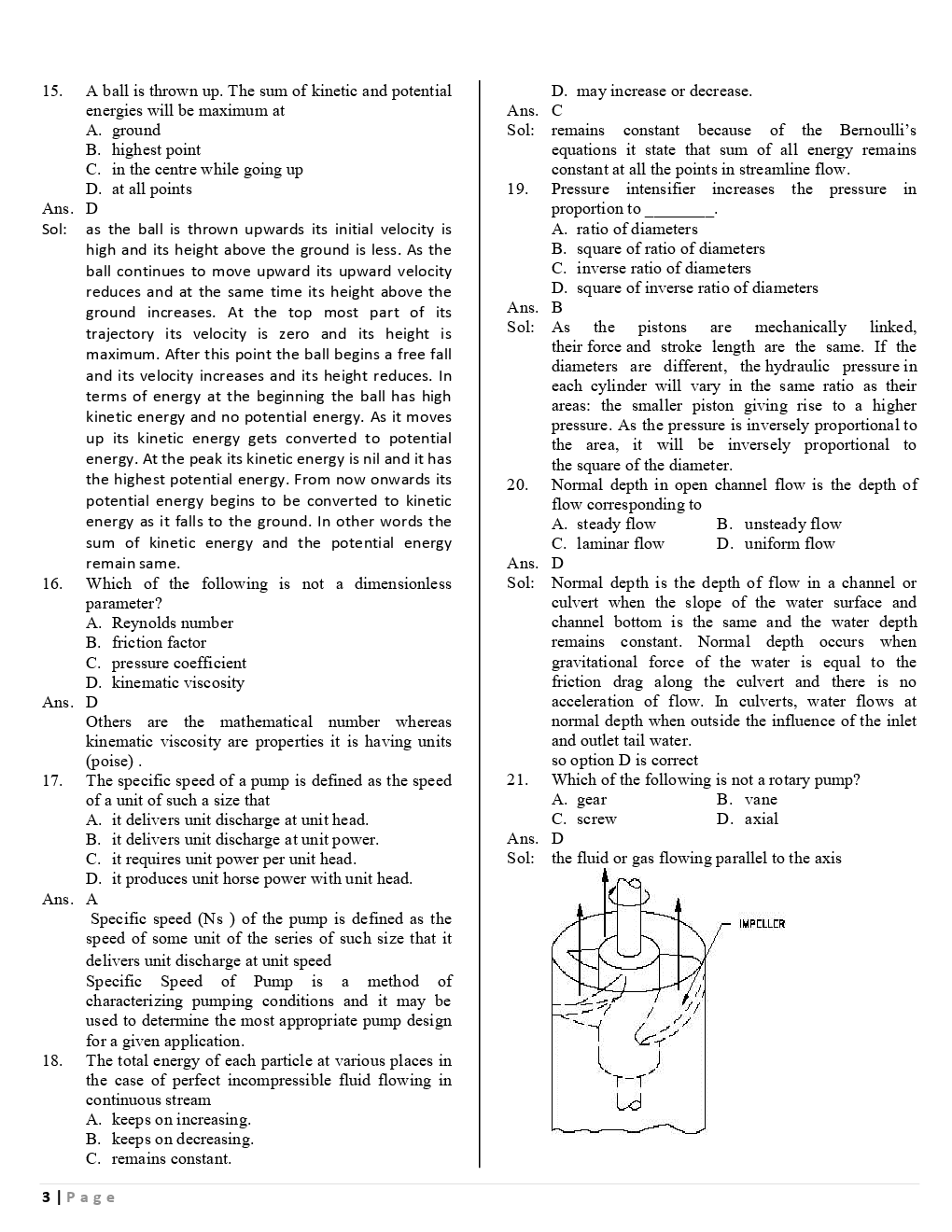 SSC JE Mechnical Previous Year Question Paper With Solution 2016 Set-8 - Page 4