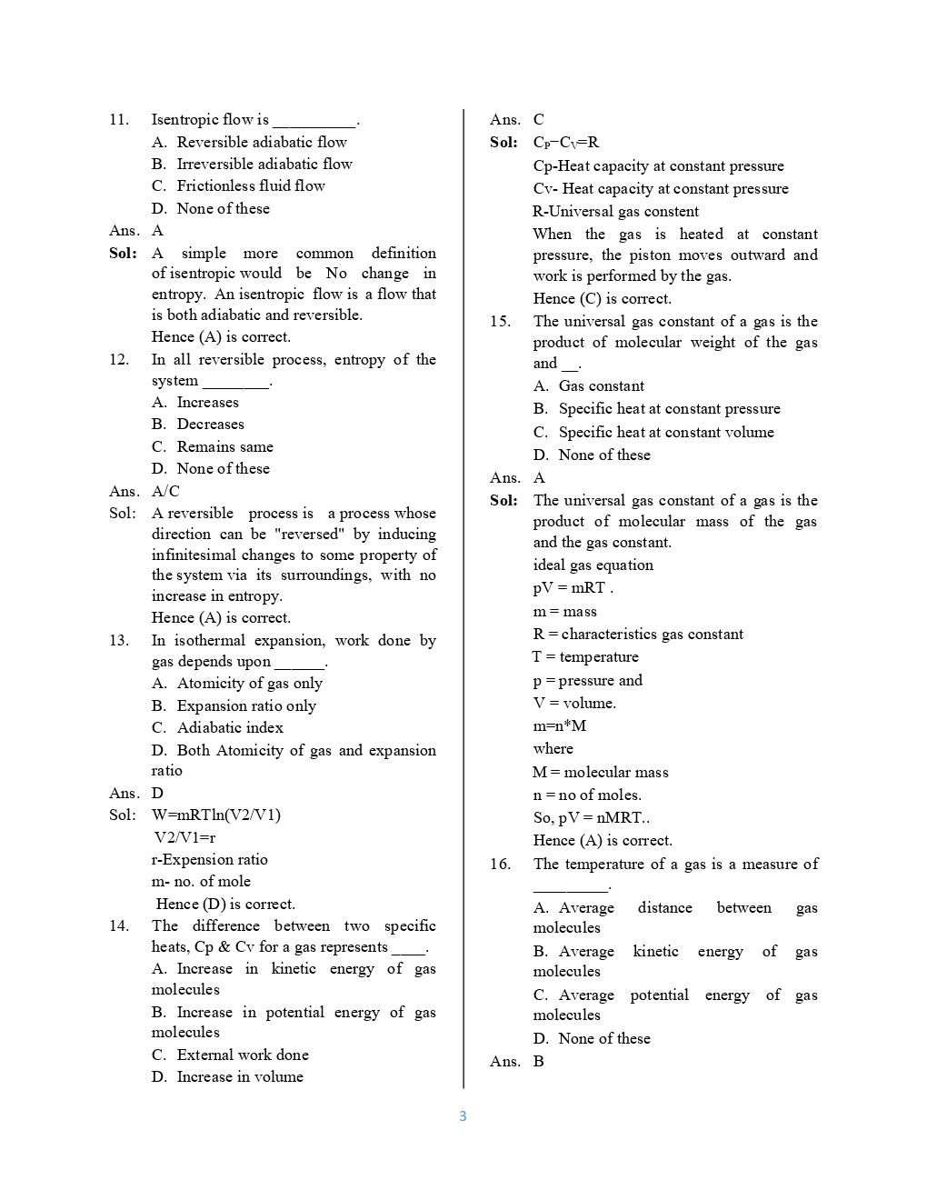 SSC JE Mechnical Previous Year Question Paper With Solution 2016 Set-9 - Page 4