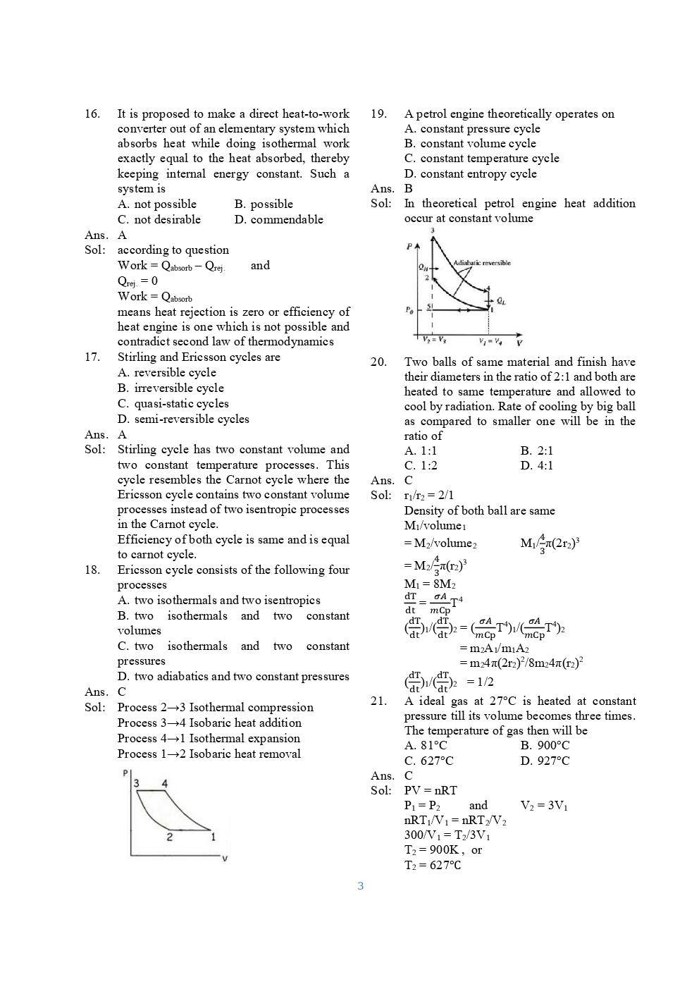 SSC JE Mechnical Previous Year Question Paper With Solution 2016 Set-10 - Page 4