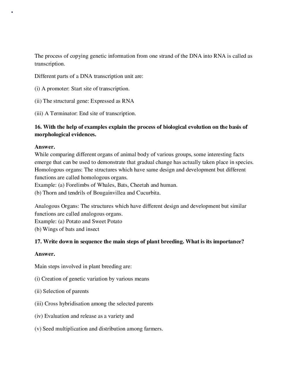 Rajasthan Board Class 12 Biology Solved Paper 2017 - Page 5