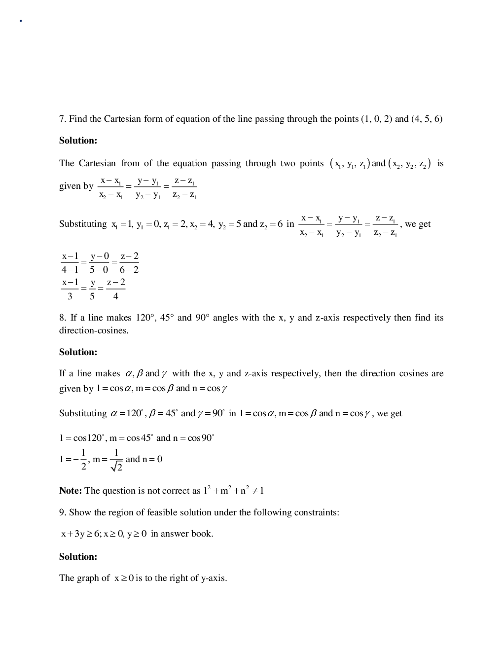 Rajasthan Board Class 12 Mathematics Solved Paper 2017 - Page 5