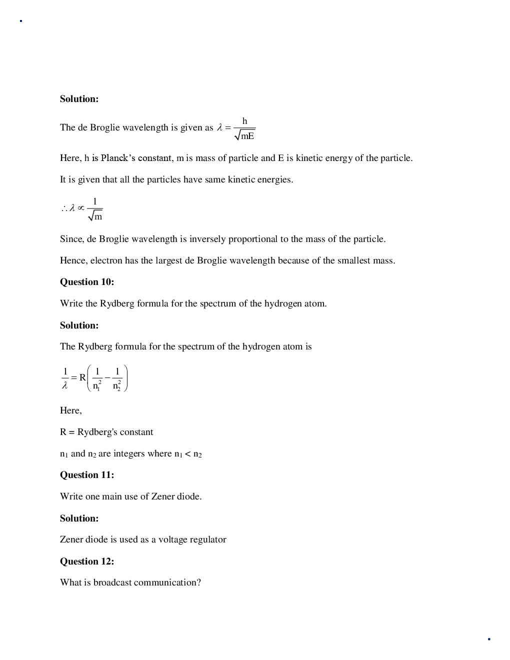 Rajasthan Board Class 12 Physics Solved Paper 2017 - Page 4