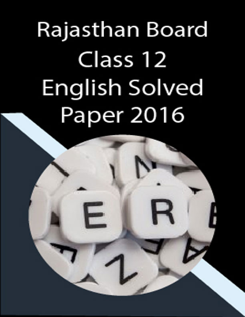 Rajasthan Board Class 12 English Solved Paper 2016 - Page 1