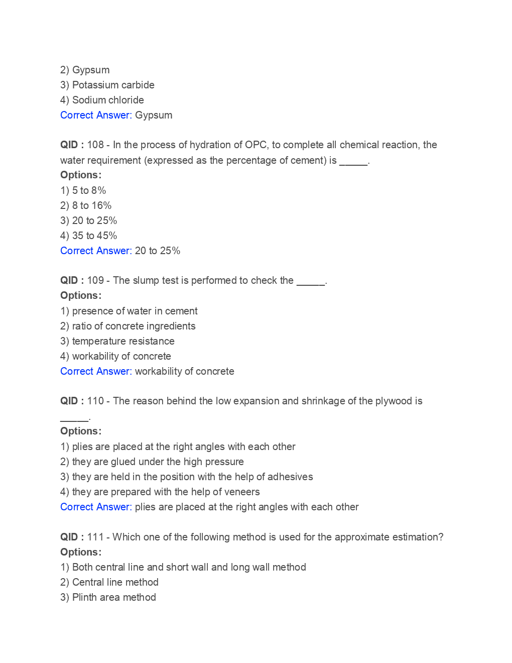 SSC Junior Engineer Civil Engineering 2018 Paper-2 - Page 4