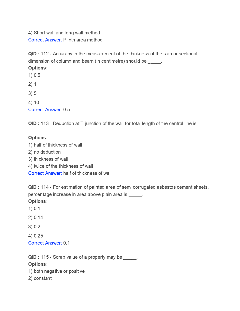 SSC Junior Engineer Civil Engineering 2018 Paper-2 - Page 5