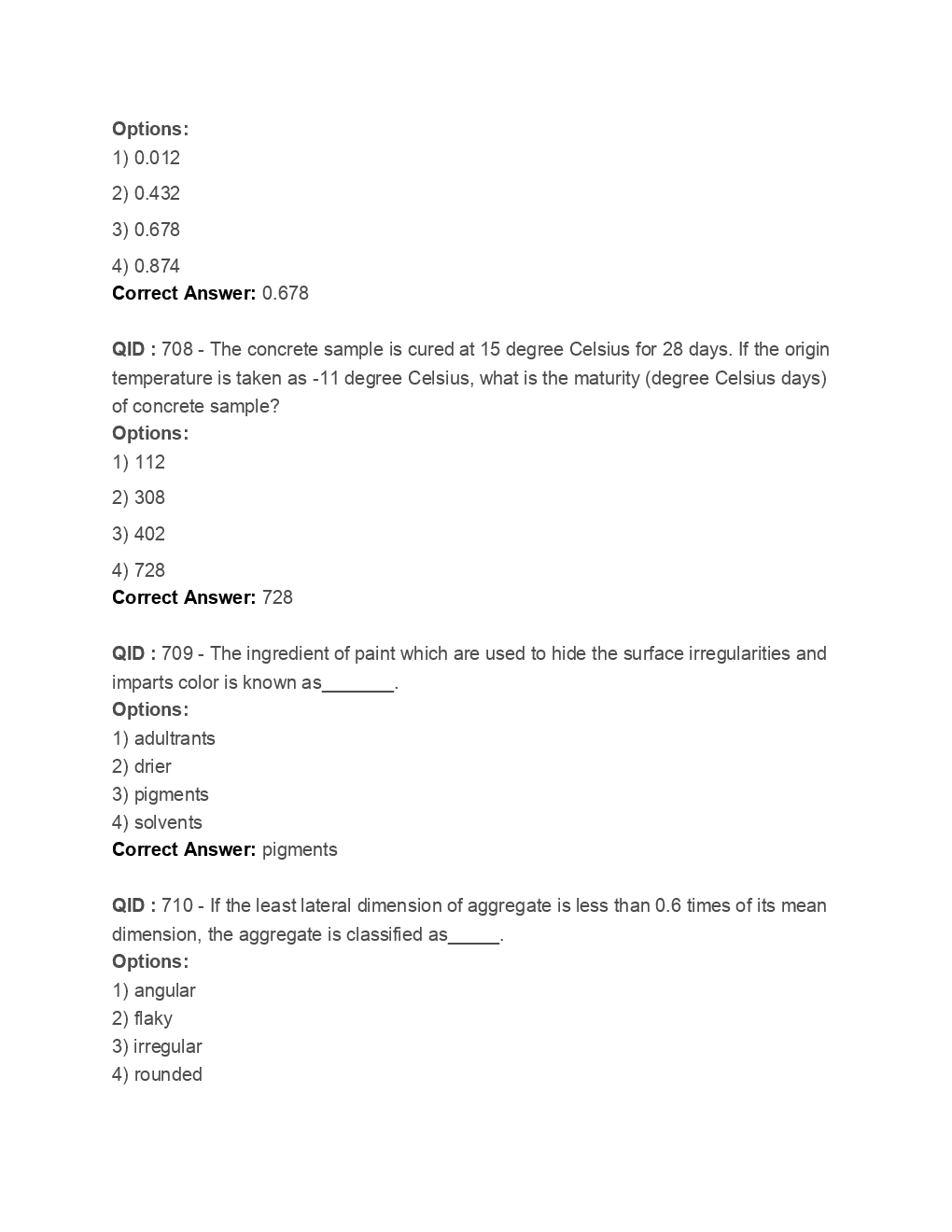 SSC Junior Engineer Civil Engineering 2018 Paper-3 - Page 4