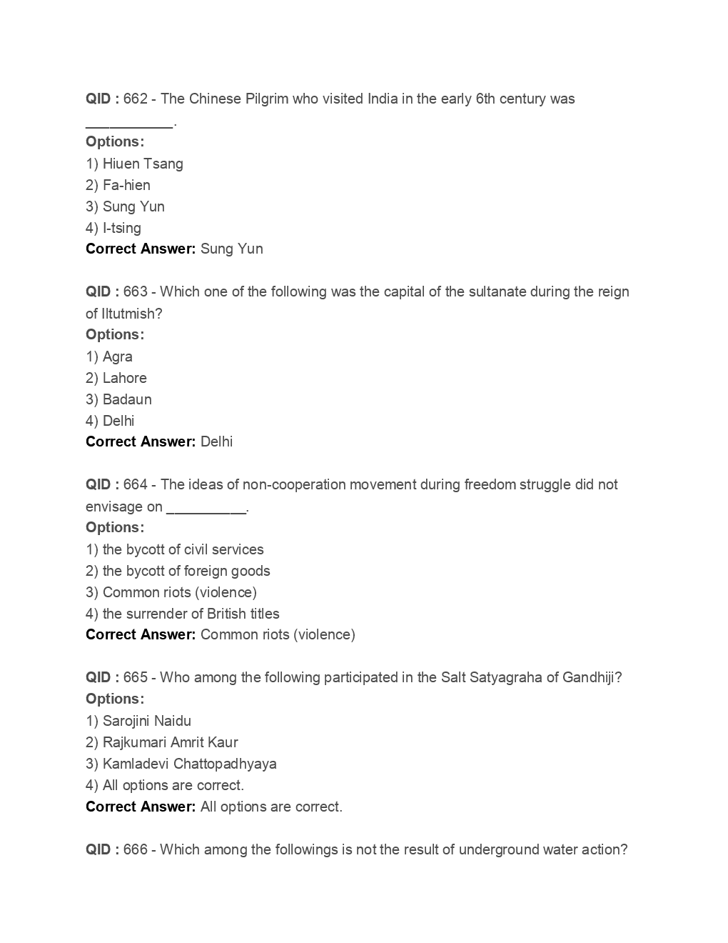 SSC Junior Engineer General Awareness Engineering 2018 Paper-1 - Page 5
