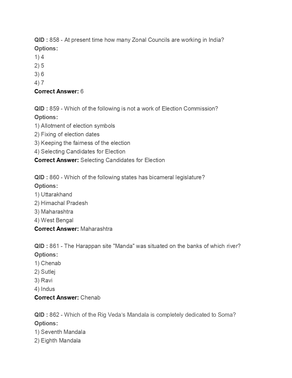 SSC Junior Engineer General Awareness Engineering 2018 Paper-3 - Page 4