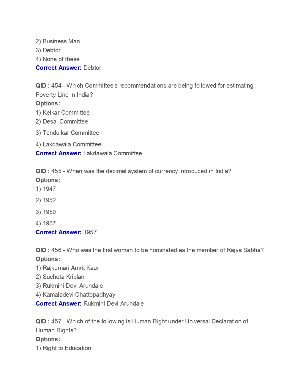SSC Junior Engineer General Awareness Engineering 2018 Paper-4 - Page 3