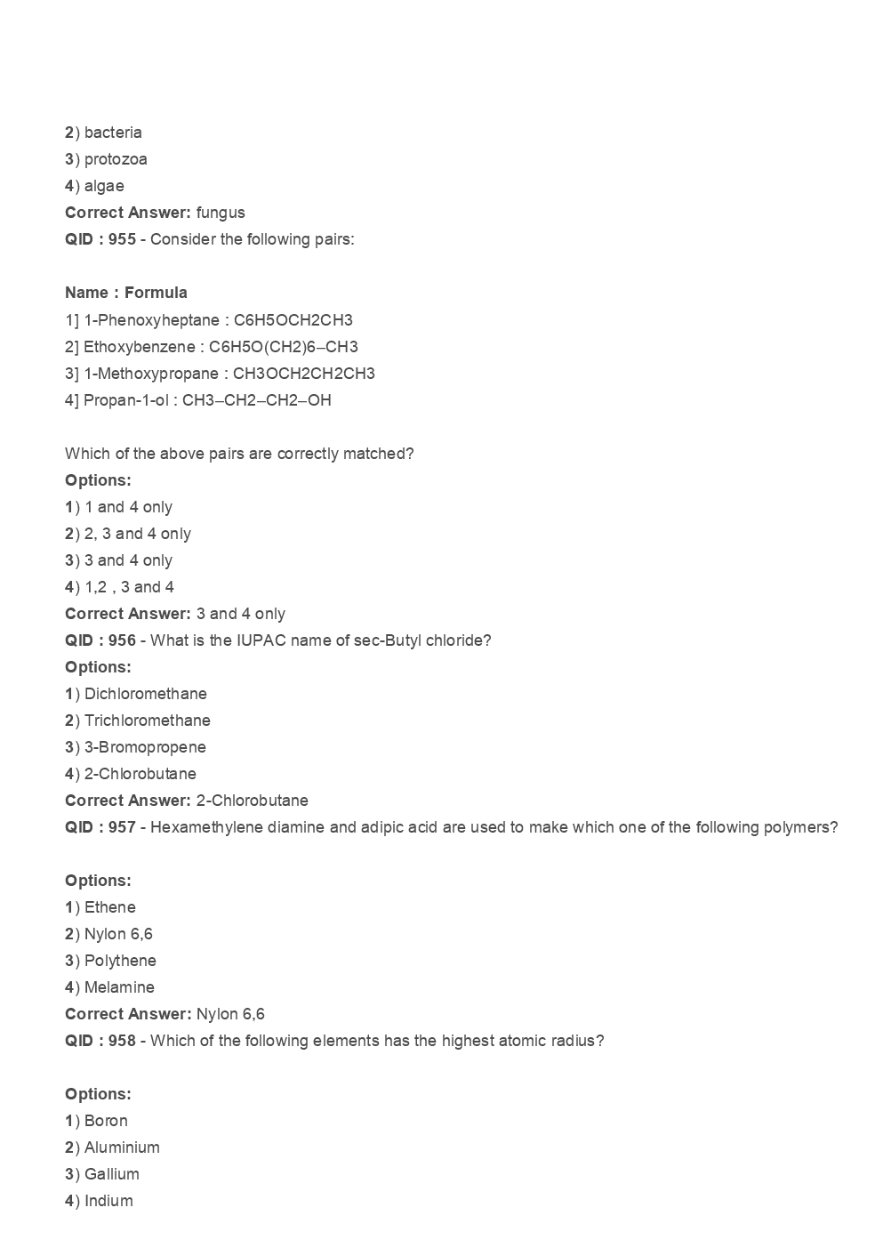 SSC Junior Engineer General Awareness Engineering 2017 Paper-1 - Page 3