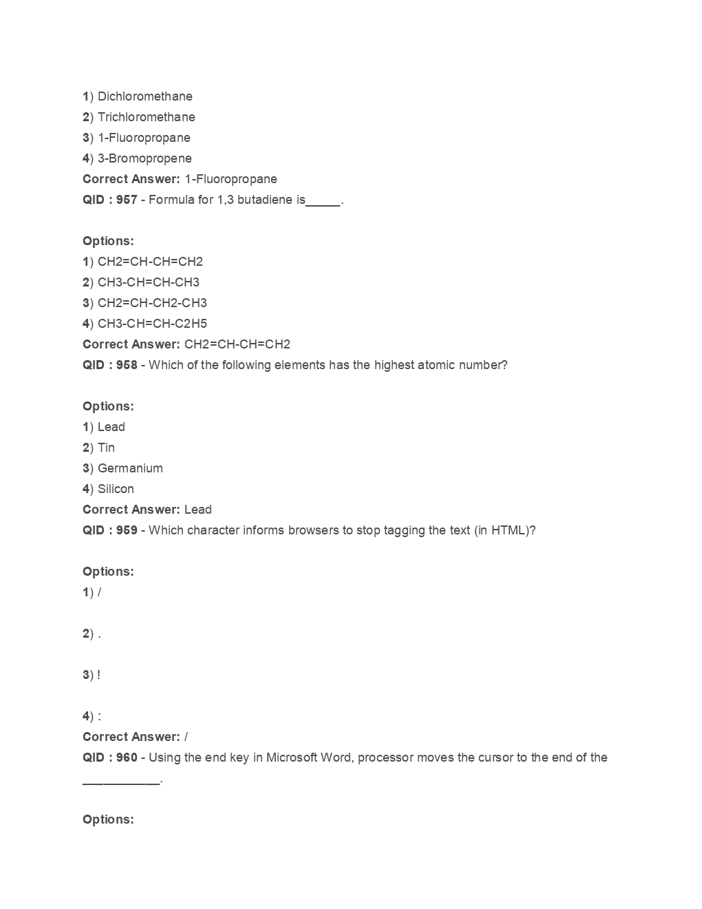 SSC Junior Engineer General Awareness Engineering 2017 Paper-3 - Page 4