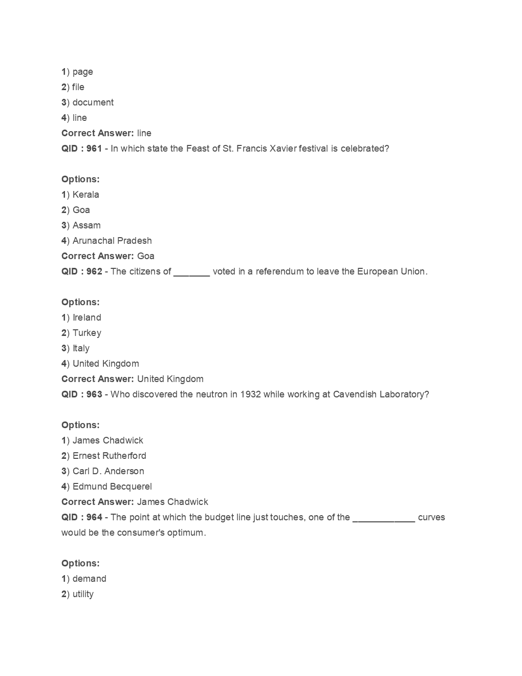 SSC Junior Engineer General Awareness Engineering 2017 Paper-3 - Page 5