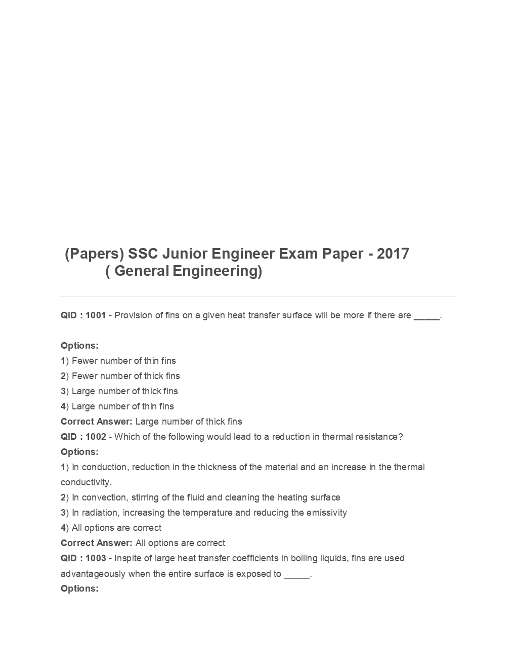 SSC Junior Engineer General Engineering 2017 Paper-3 - Page 2