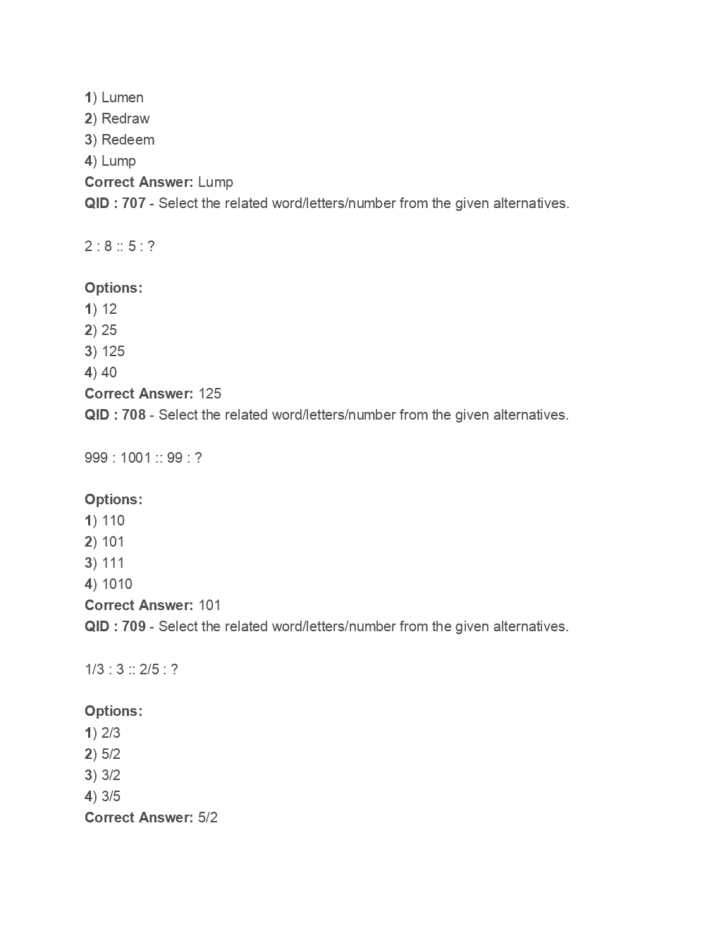 SSC Junior Engineer General Intelligence And Reasoning 2017 Paper-3 - Page 4