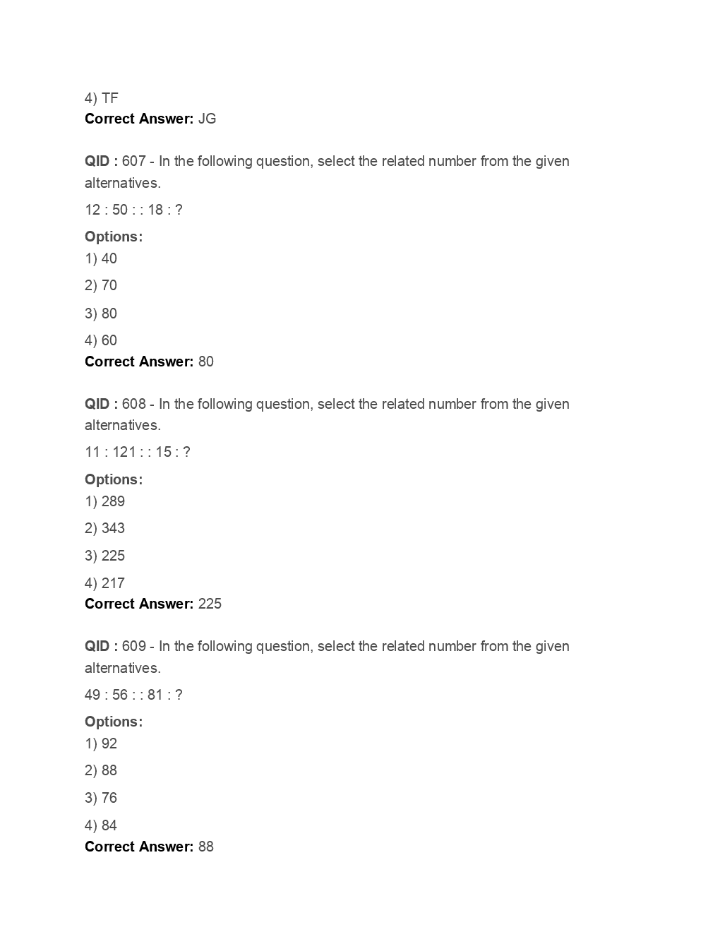 SSC Junior Engineer General Intelligence And Reasoning 2018 Paper-1 - Page 4
