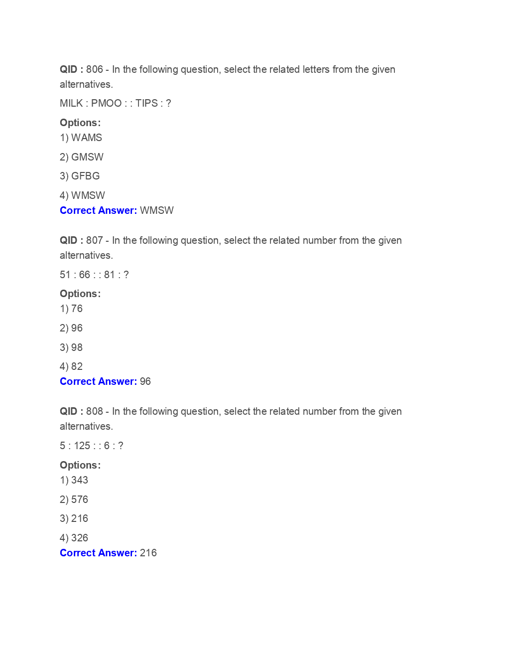 SSC Junior Engineer General Intelligence And Reasoning 2018 Paper-2 - Page 4