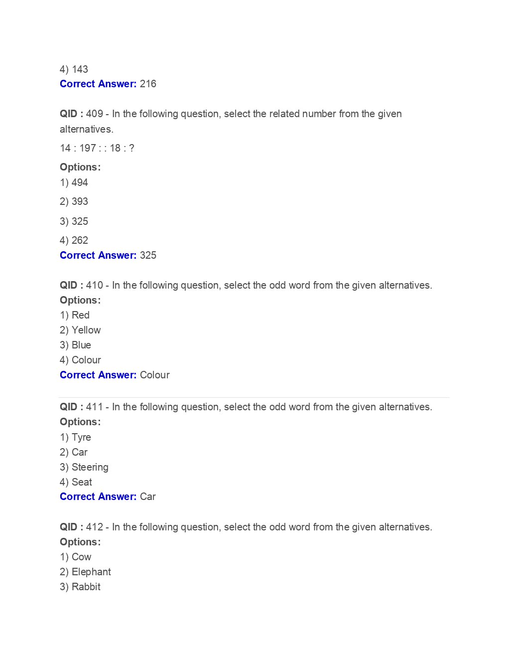 SSC Junior Engineer General Intelligence And Reasoning 2018 Paper-3 - Page 5
