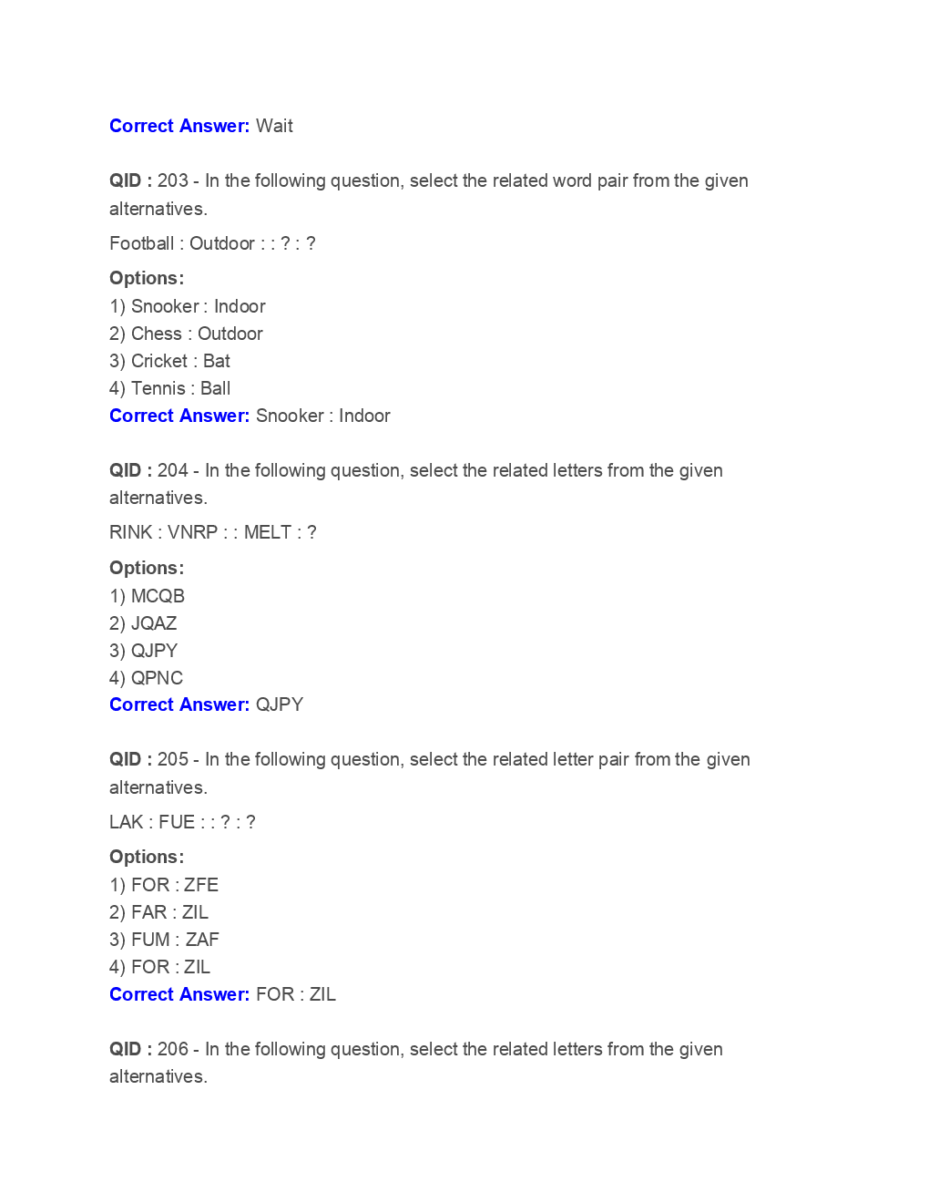 SSC Junior Engineer General Intelligence And Reasoning 2018 Paper-5 - Page 3
