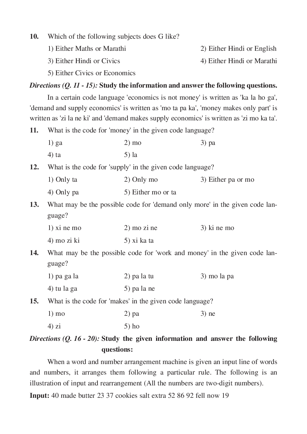 SBI PO Previous Year Paper With Answer 2013 - Page 4