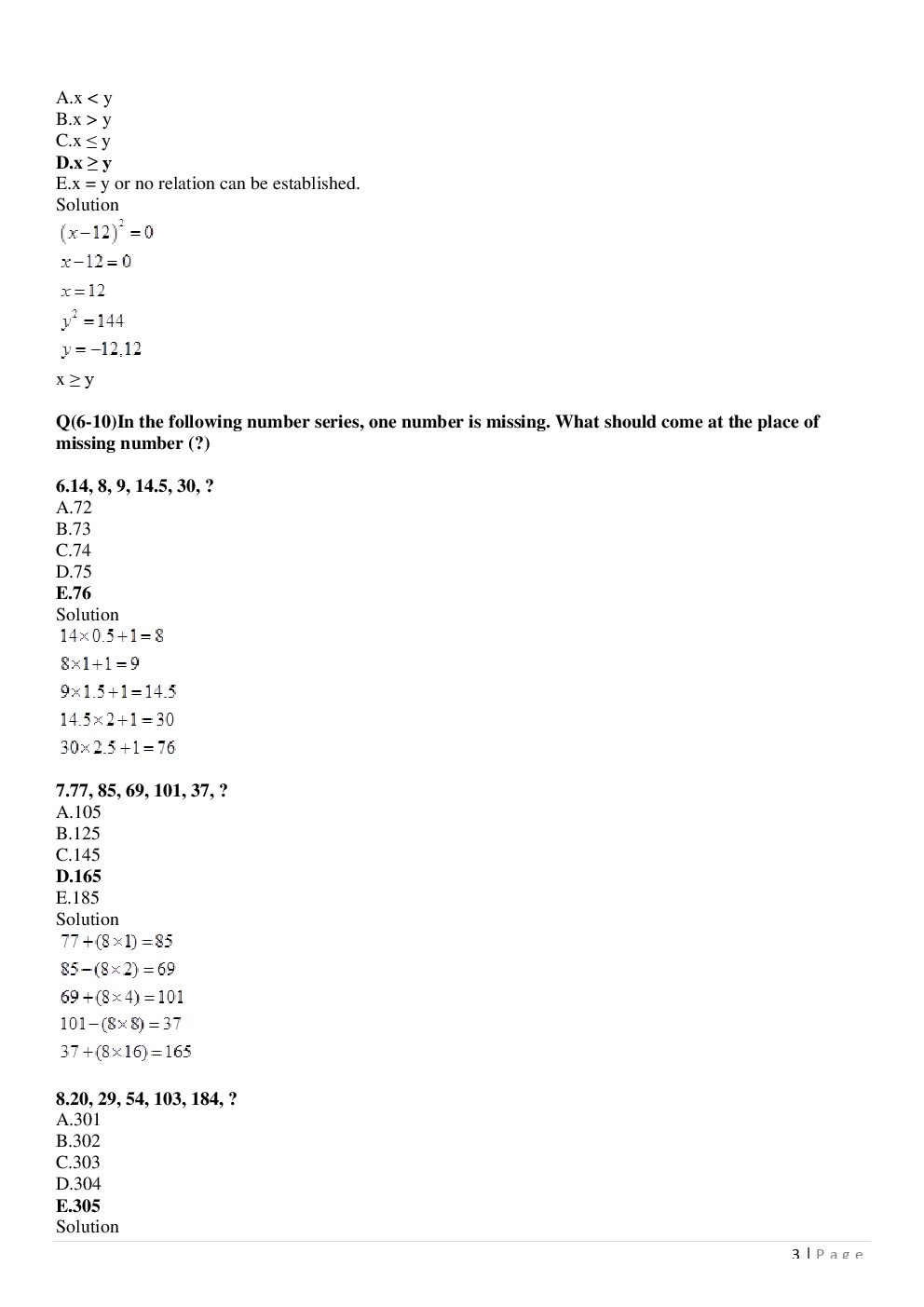 SBI PO Pre Previous Year Paper With Answer 2017 - Page 4