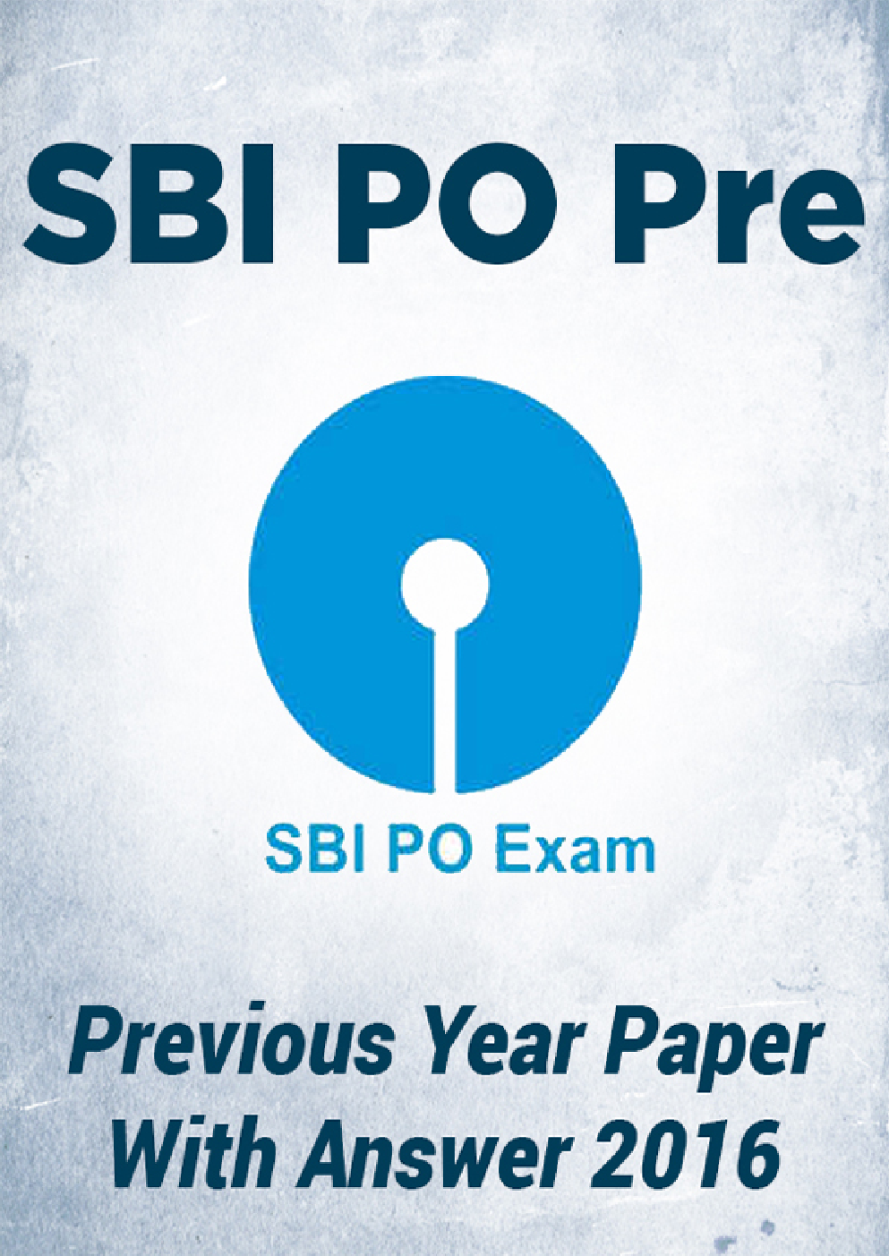 SBI PO Pre Previous Year Paper With Answer 2016 - Page 1