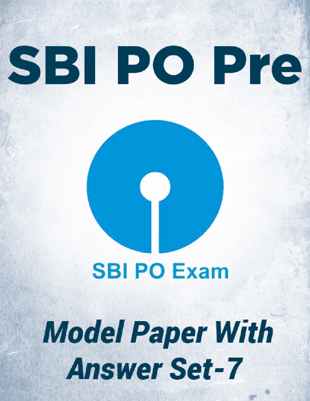 SBI PO Pre Model Paper With Answer Set-7 - Page 1