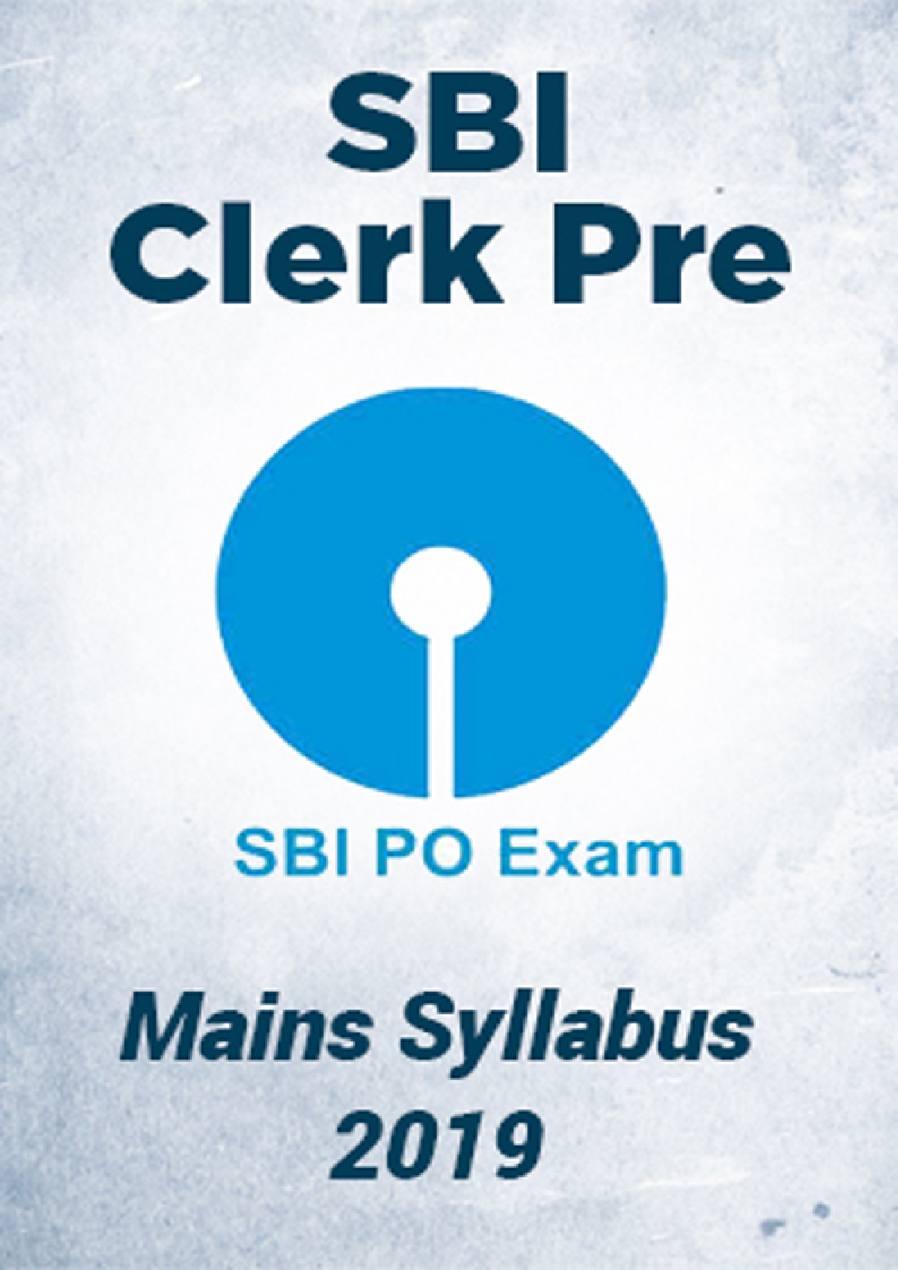 SBI Clerk Pre & Mains Syllabus 2019 - Page 1
