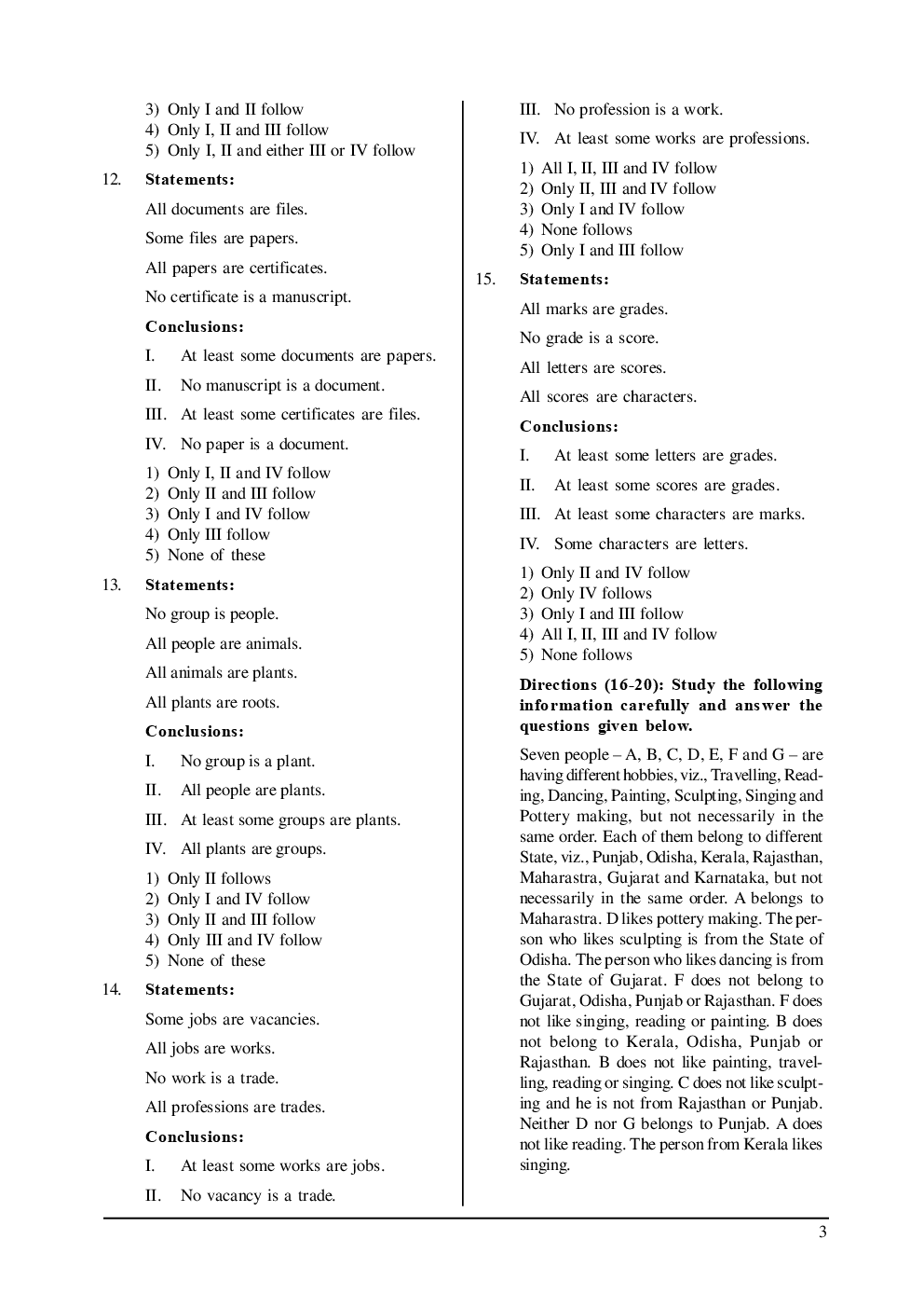 IBPS PO Previous Year Paper With Answer 2013 - Page 4