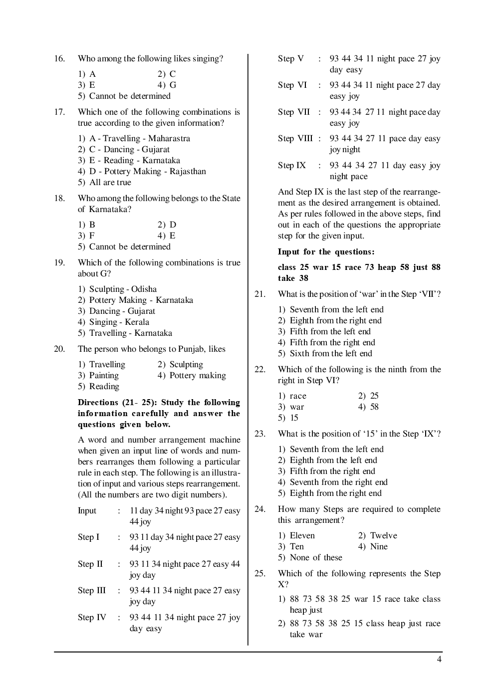 IBPS PO Previous Year Paper With Answer 2013 - Page 5