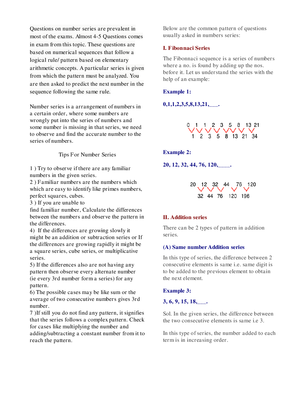 MCQs Quantitative Aptitude (Number Series) With Solutions For LIC Exam - Page 3