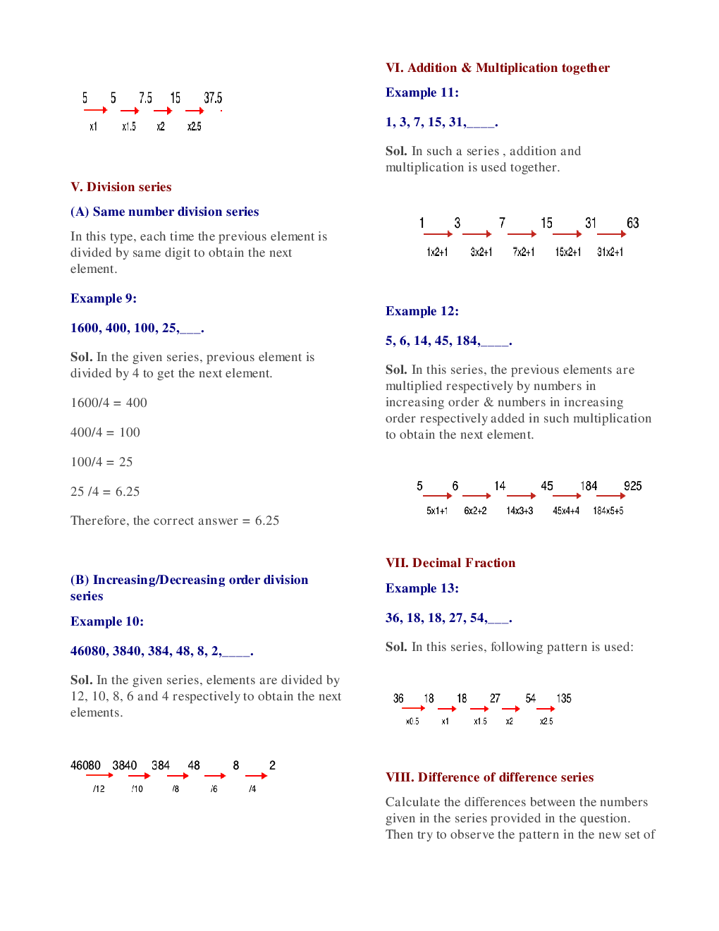 MCQs Quantitative Aptitude (Number Series) With Solutions For LIC Exam - Page 5