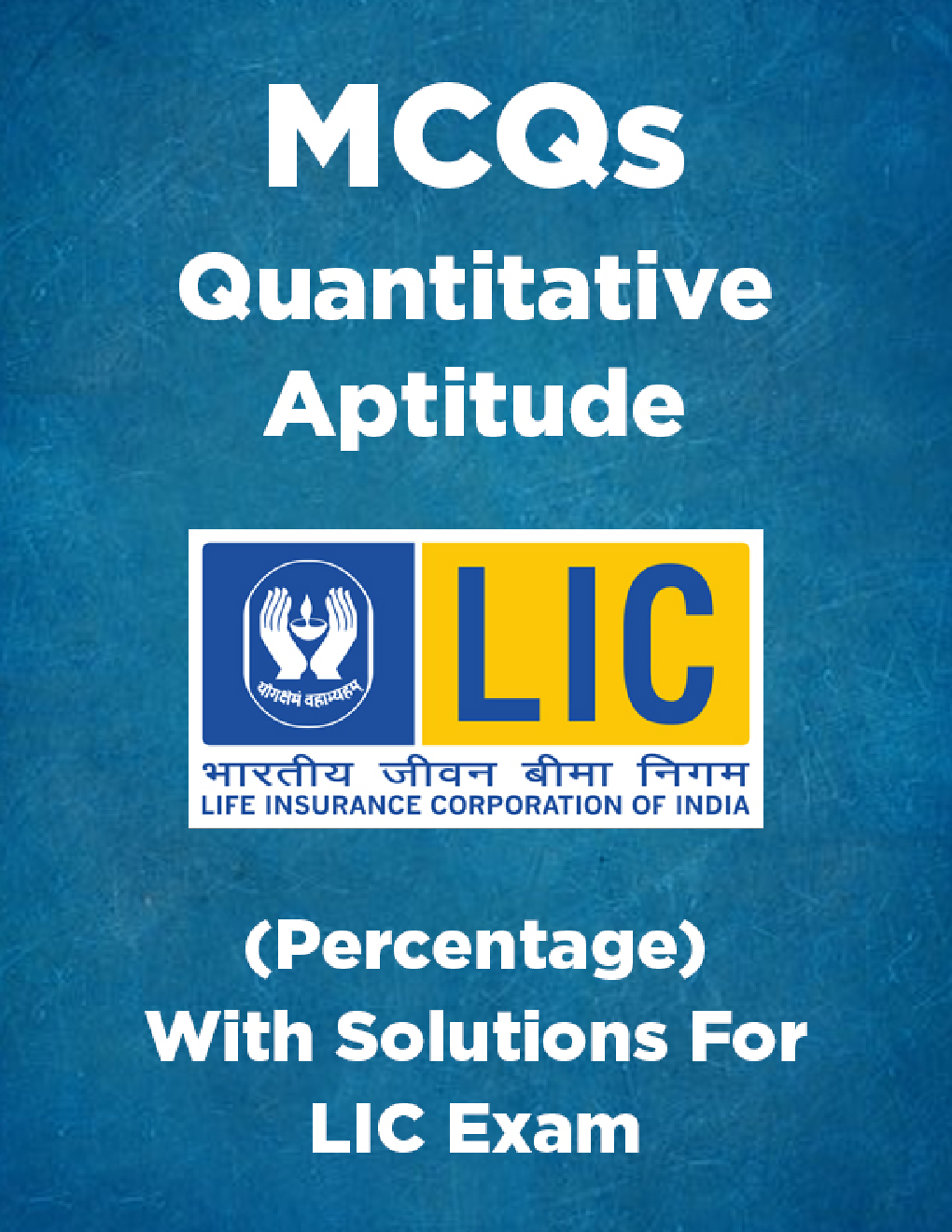 MCQs Quantitative Aptitude (Percentage) With Solutions For LIC Exam - Page 1
