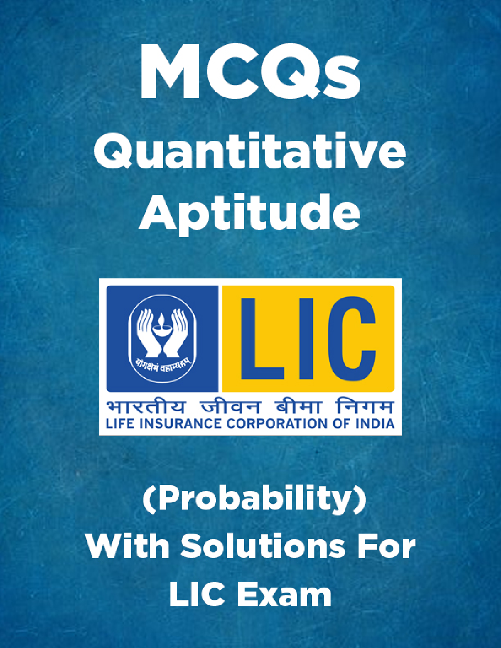 MCQs Quantitative Aptitude (Probability) With Solutions For LIC Exam - Page 1
