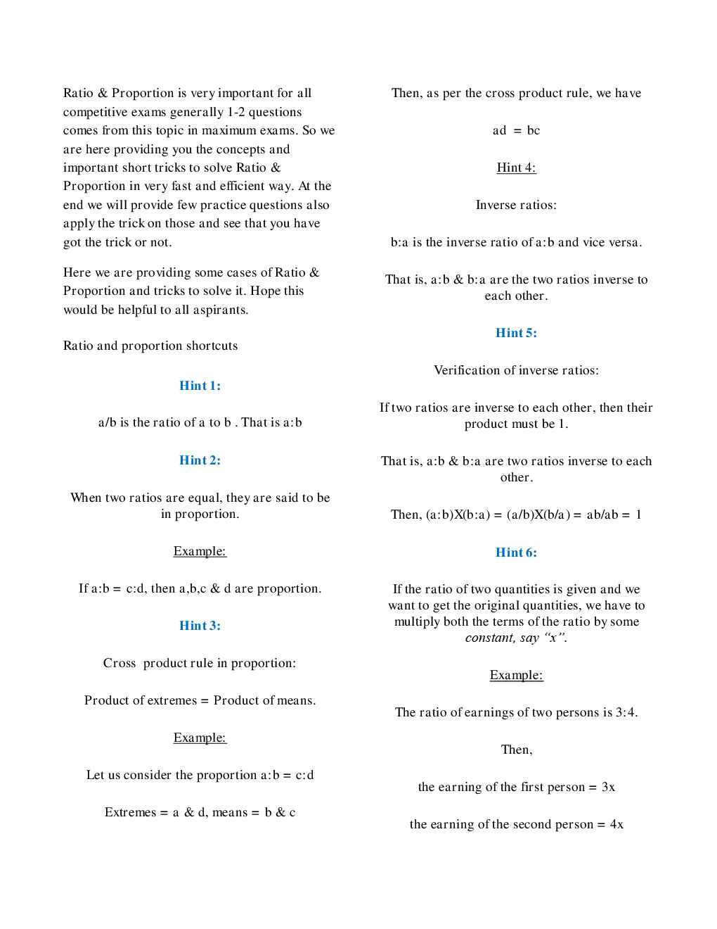 MCQs Quantitative Aptitude (Ratio Proportion) With Solutions For LIC Exam - Page 3