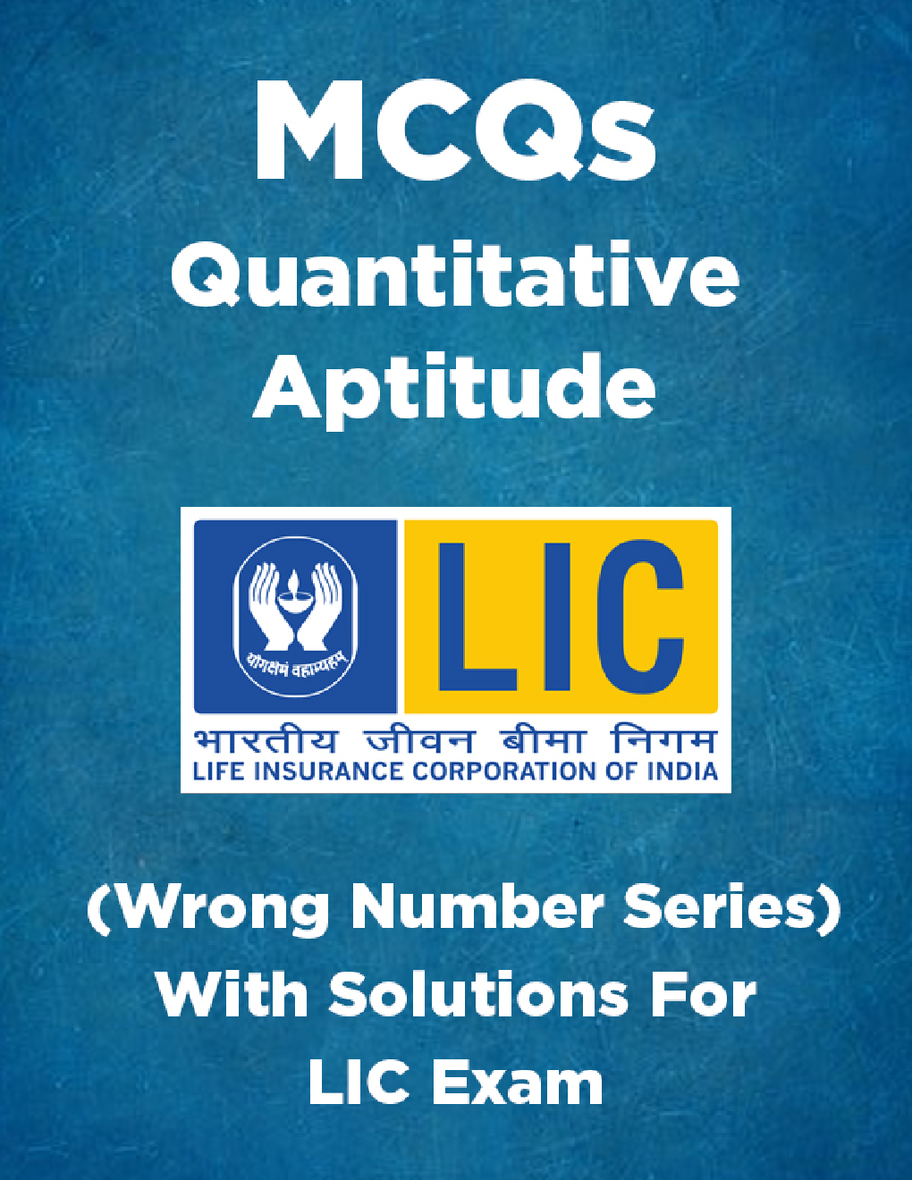 MCQs Quantitative Aptitude (Wrong Number Series) With Solutions For LIC Exam - Page 1
