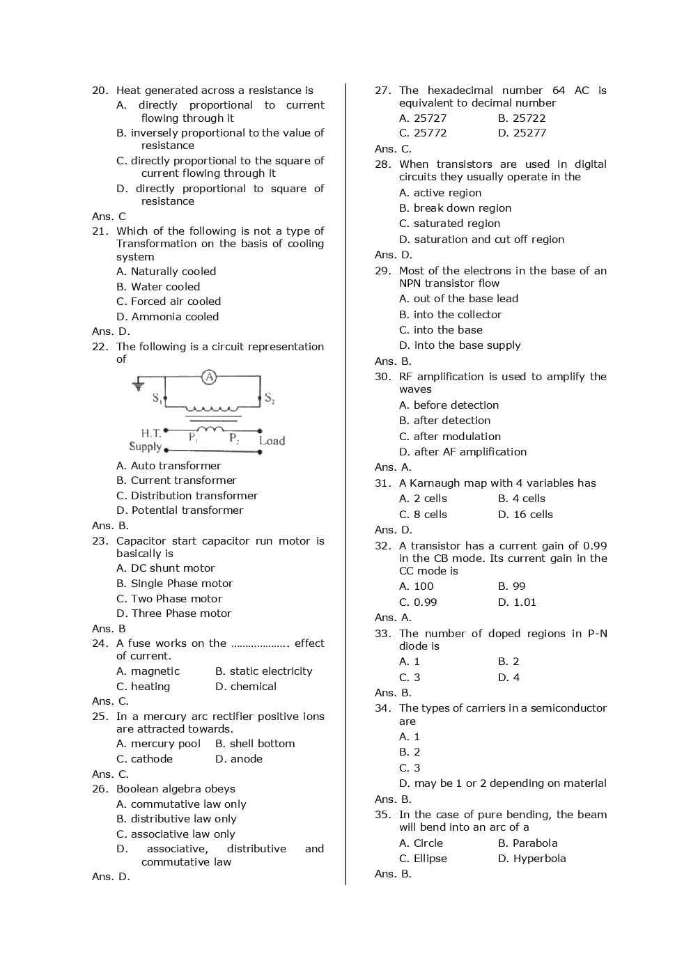 RRB JE Previous Year Question With Solution 2015 (Shift-I) - Page 3