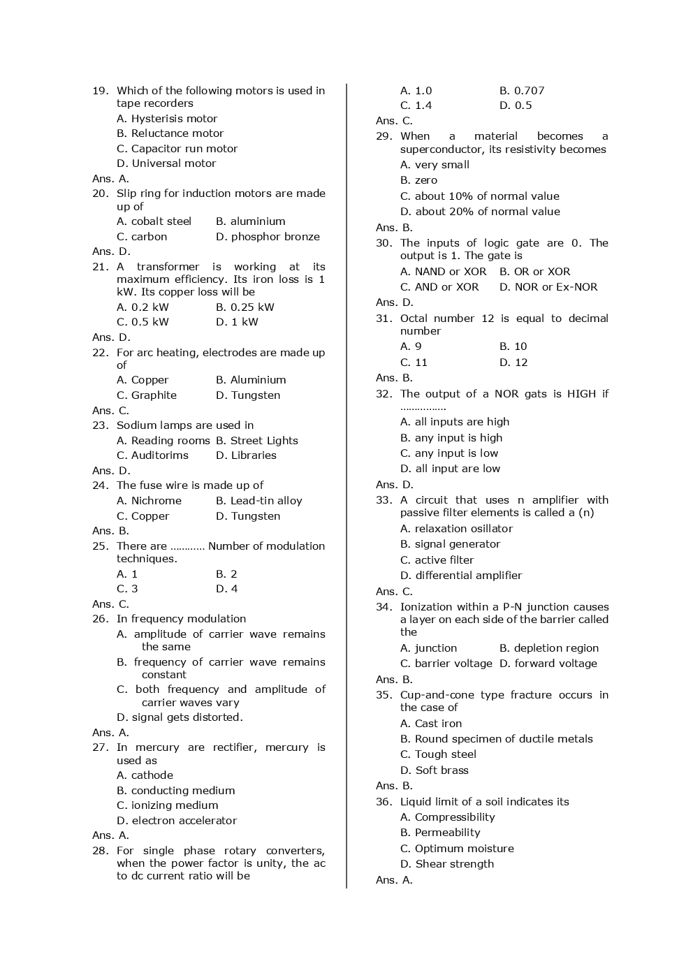 RRB JE Previous Year Question With Solution 2015 (Shift-III) - Page 3