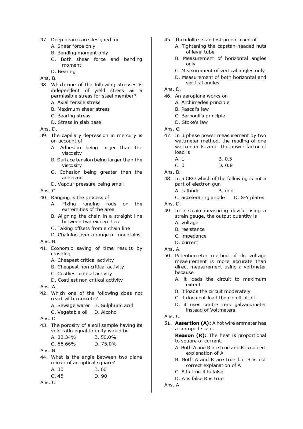 RRB JE Previous Year Question With Solution 2015 (Shift-III) - Page 4