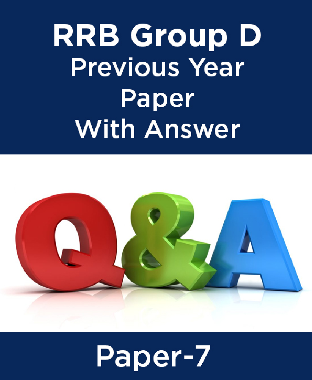 RRB Group D Previous Year Paper With Answer Paper-7 - Page 1