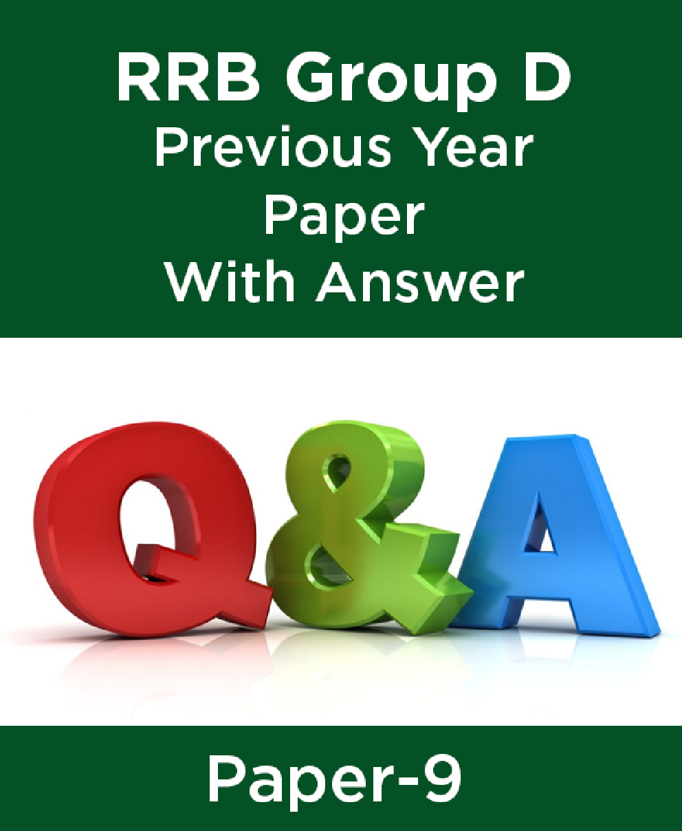 RRB Group D Previous Year Paper With Answer Paper-9 - Page 1